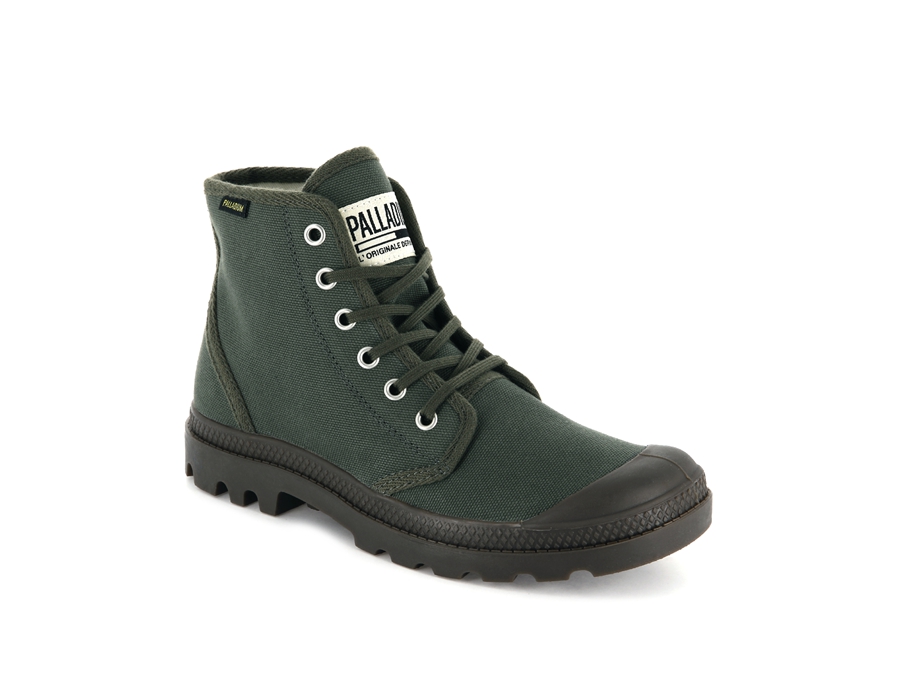 Palladium Pampa Hi Originale Ελιά μαυρα | FLB6014JT