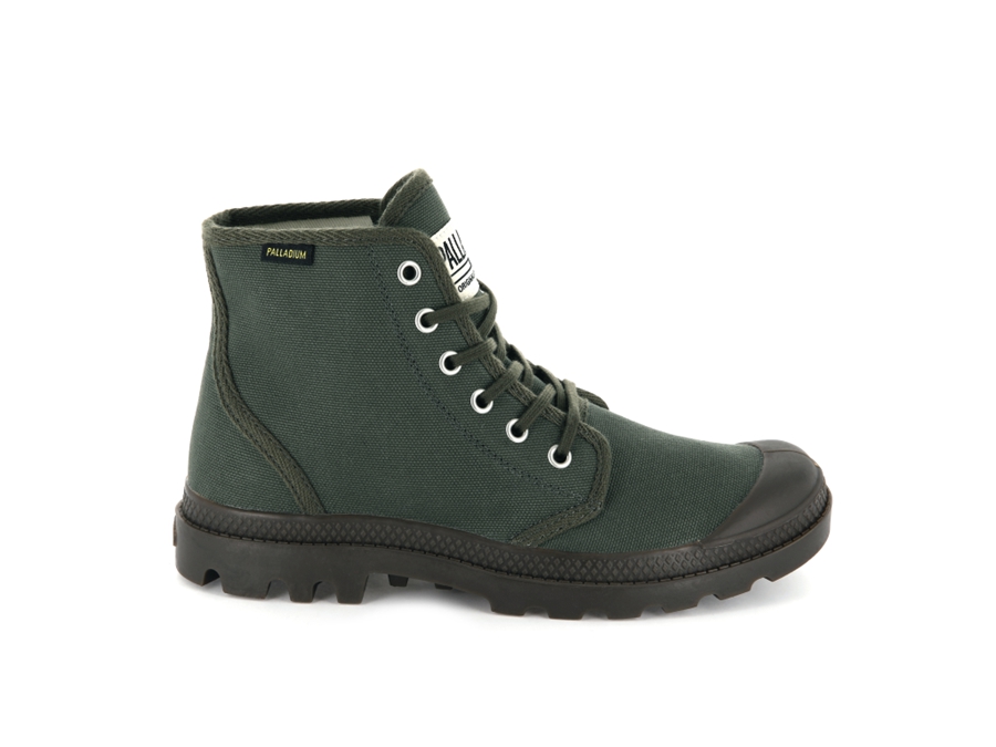 Palladium Pampa Hi Originale Ελιά μαυρα | FLB6014JT