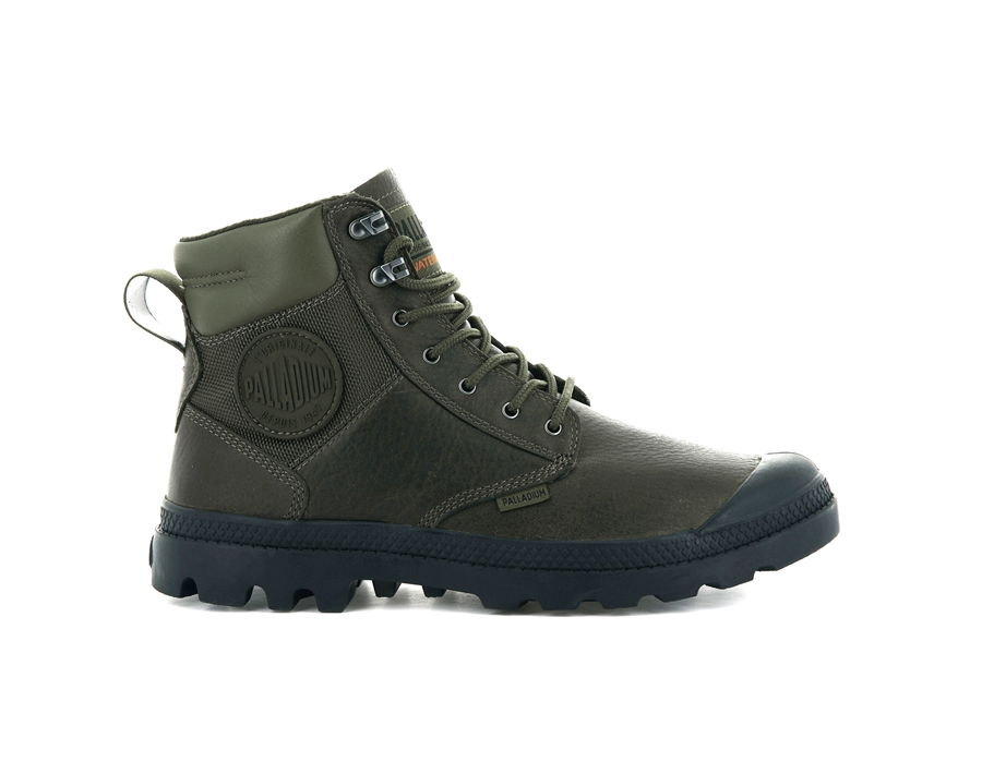 Palladium Pampa Shield Wp+ Lth Ελιά | SFI5729CN