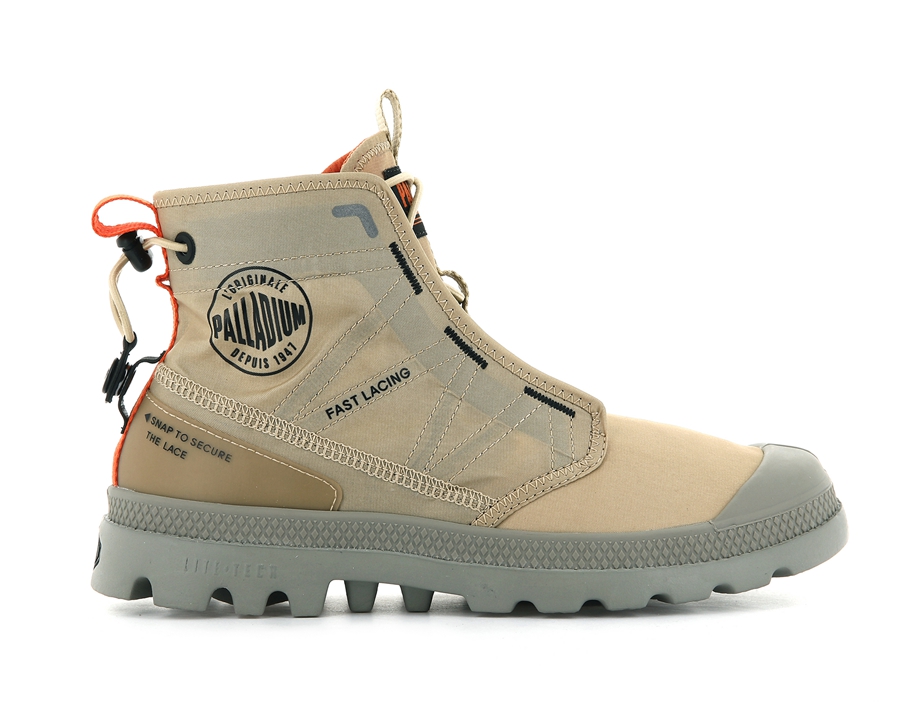 Palladium Pampa Travel Lite Χακί | HMH3083SW