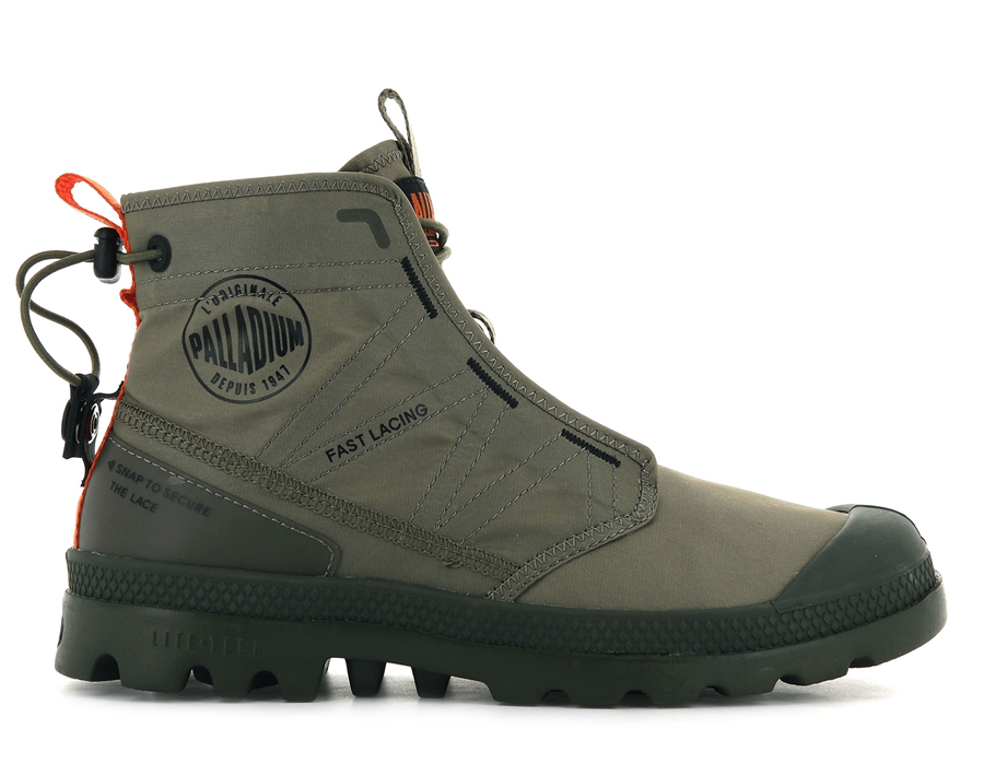 Palladium Pampa Travel Lite πρασινο | BSM6197ZE